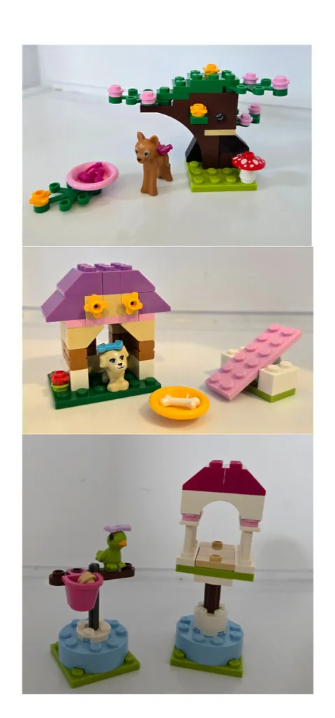 Lego Friends 41025, 41024, and 41023 Pre-owned Complete with Instructions