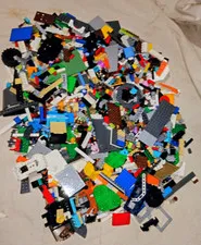 LEGO Bulk Mixed Lot Bricks Pieces & Parts Multicolor Plastic Bag