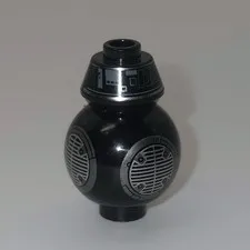 LEGO Star Wars Minifigure Small Black BB-9E Droid Excellent