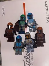 legi stars war mandalorian minifigure battle pack lot