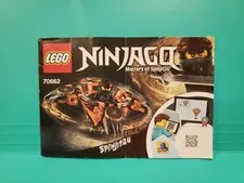 LEGO Ninjago Spinjitzu Cole 70662 Instruction Guide MANUAL ONLY