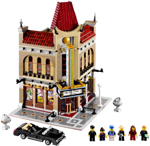 Lego Creator PALACE CINEMA Set #10232 Comp: Box, Manuals, Minifigs! FREE SHIP!