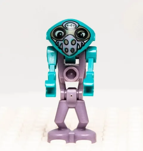 LEGO Life on Mars Minifigure - Mizar Space Alien (lom009) 7317 Aero Tube Hanger