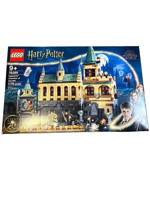 Harry Potter Hogswarts Chamber of Secrets 1176 PCS LEGO Set New Sealed 76389