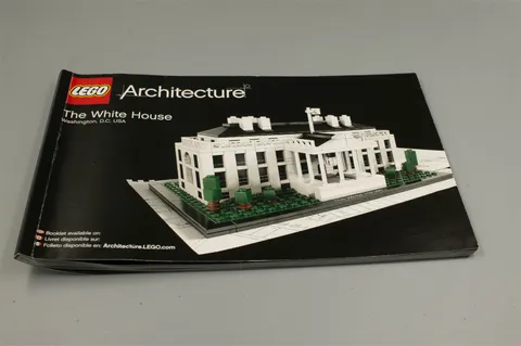 Lego Architecture White House Instruction Manual Only