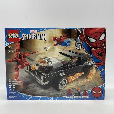 Lego Marvel Build Toy 76173 Spider Man Ghost Rider vs Carnage SEALED