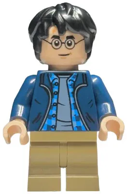 LEGO® Minifigure Harry Potter hp544 (Harry Potter - Dark Blue Open Jacket