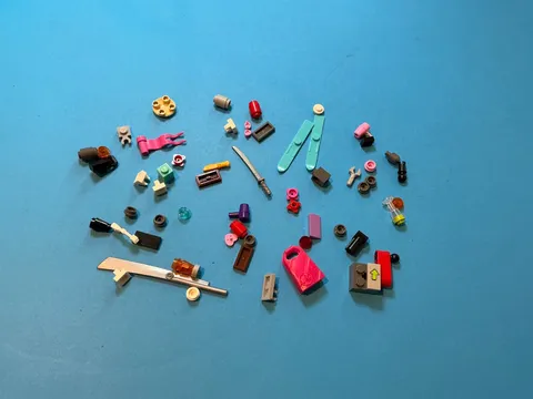 LEGO Small Parts lot. 50 Pieces. Assorted Pieces, Parts, & Accessories. L2-5