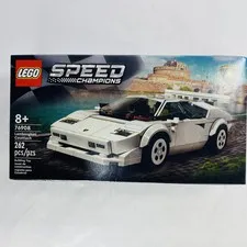 New in Box! Lego Speed Champions Lamborghini Countach Car Set 76908