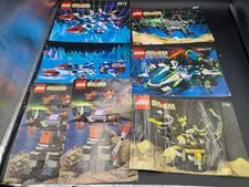 LEGO System 1990s Instruction Manual Lot of 6 Space Sets 6973 6938 6897 & More
