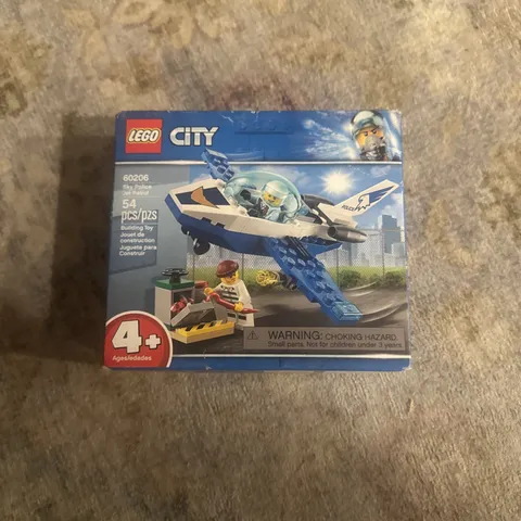 LEGO City Sky Police Jet Patrol 60206 Complete Retired Set With Box