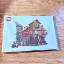 New Lego Medieval Town Square 10332 All Manuals Books 1 & 2 No Brick