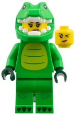 LEGO: Crocodile Costume Fan Series 28 (col468)