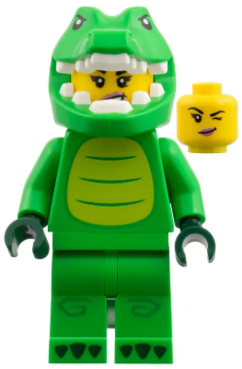 LEGO: Crocodile Costume Fan Series 28 (col468)