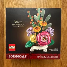 LEGO Botanicals Mixed Flowerpot 40762 Botanical Collection Set 253 pcs 18+