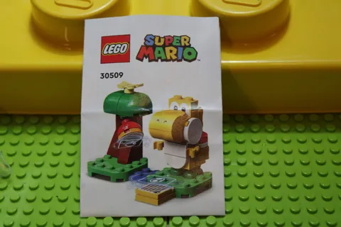 LEGO (30509)Super Mario: Yellow Yoshi's Fruit Tree Expansion Set, Used, Complete