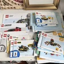 Lego instruction manuals lot 48 creator city Disney Jurassic World