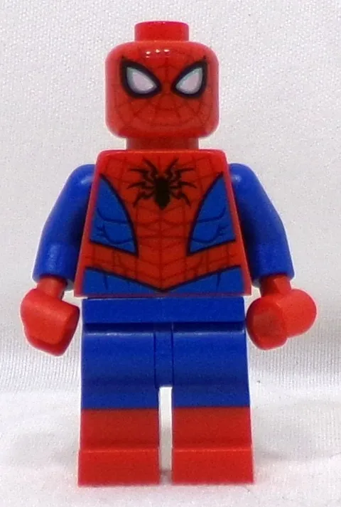 LEGO Marvel 76113 sh0538 Spider-Man Metallic Light Blue Eyes Minifigure Minifig