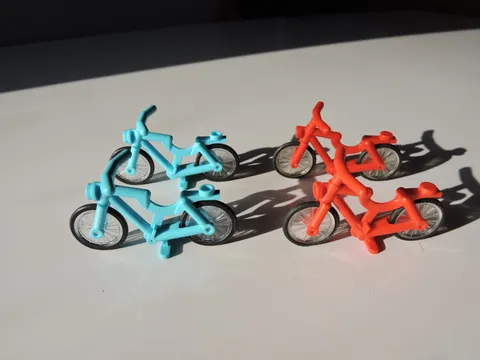Lego Bicycle Bicycles  Lot Of 4 Authentic
