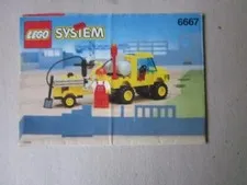 Lego System 6667 Instructions Instruction