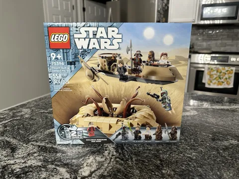 Lego 75396 Desert Skiff & Sarlacc Pit Star Wars Set Retired NEW in Box Sealed