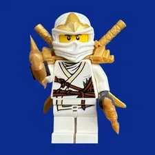 LEGO 30086 Ninjago Zane ZX White Ninja Minifigure 2012 Retired