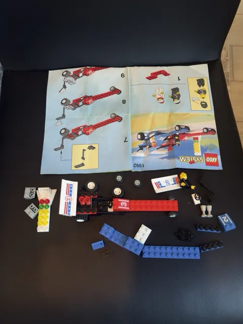 LEGO Vintage Racer Mixed Lot Includes From Sets 1992, 6335, 6467, & 6337