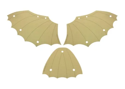 LEGO 10363 - Leonardo da Vinci's Flying Machine - Cloth Wing Set - Tan