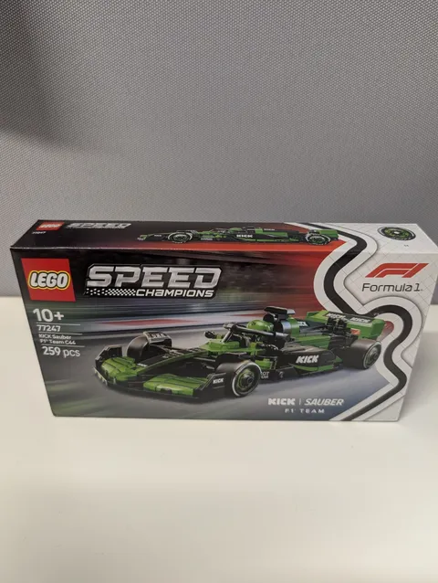 LEGO 77247 Speed Champions - Kick Sauber F1 Team C44 - New & Sealed Retired 