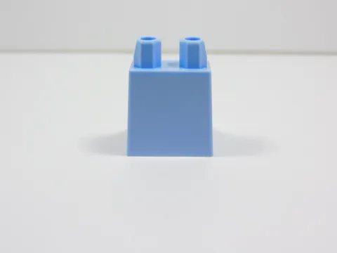 LEGO Bright Light Blue Plain Blank Dress Skirt Minifig S9