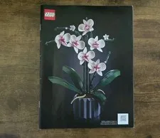 LEGO Icons Orchid Instructions Book 10311