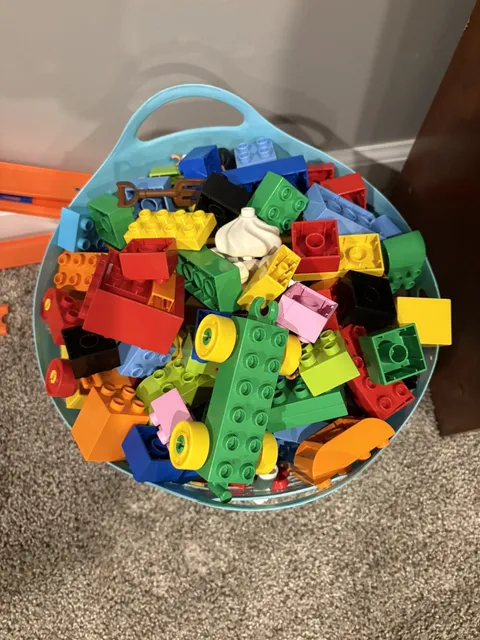 Lego Duplo 100+ Pieces Building Bricks Blocks Assorted Parts