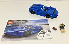 LEGO Speed Champions 76902 McLaren Elva 263pc Complete Set w/ Manual No Box