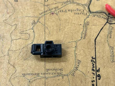 LEGO Black Minifigure Digital Camera Accessory Part 30088