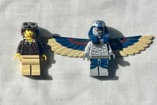 LEGO 7307 Flying Mummy Attack Set of 2 Minifigures Only, pha001, pha005