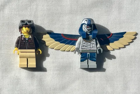 LEGO 7307 Flying Mummy Attack Set of 2 Minifigures Only, pha001, pha005