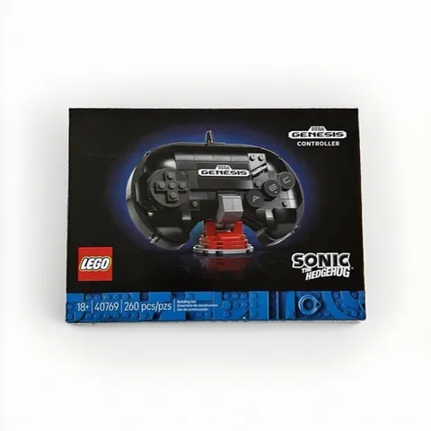 NEW LEGO SEGA GENESIS CONTROLLER Set 40769 sonic the hedgehog Blocks DIY Set