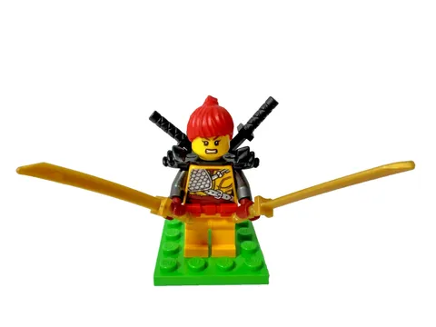 LEGO Ninjago Hunted Skylor Minifigure njo0477 70651 WRONG WIG