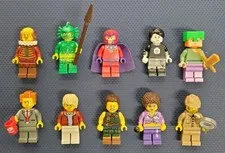 Lego Minifigure Lot Magneto Shakespeare Swamp Creature Disco President Business