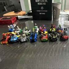 LEGO Mighty Micros DC Comics Super Heroes 14 Minifigure Vehicles Lot