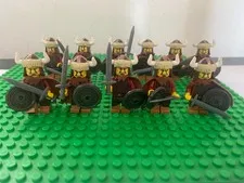 LEGO CMF Series 12 Hun Warrior Minifigures Lot of 11 Army Builder 71007