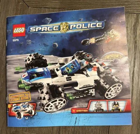 LEGO Space Police 5979 Max Security Instruction Manual Booklet ONLY