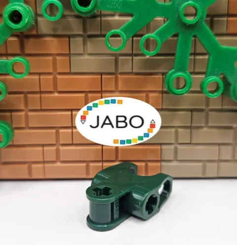 (S13 / 8 / 9) LEGO Technic 60176 Axle Connector 2 x 3 Axle Connector Dark Green
