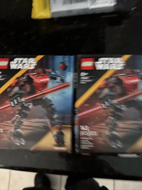 LEGO Star Wars: (2025) DARTH MAUL MECH 143pc Building Toy #75411 Lot Of 2!