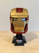 RETIRED LEGO Super Heroes: Iron Man Helmet (76165) Pre Built W Manual