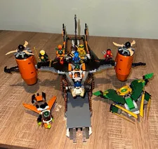 LEGO NINJAGO Skybound 70603 Raid Zeppelin 297pc Complete Set w/ Minifigures