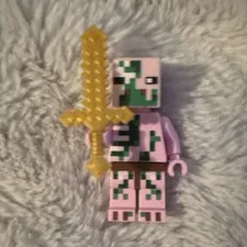 Lego Minecraft Minifigure - Zombie Pigman (min021) w/ Sword