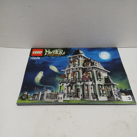 ☆Book 3 Only☆Lego Monster Fighters Haunted House 10228 Instruction Manual.