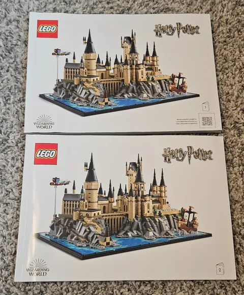 LEGO Harry Potter 76419 Hogwarts Castle and Grounds Instruction Manual Book Set