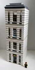 Lego Laundrymat & Apartment Modular One Of A Kind Creation & Accessories 